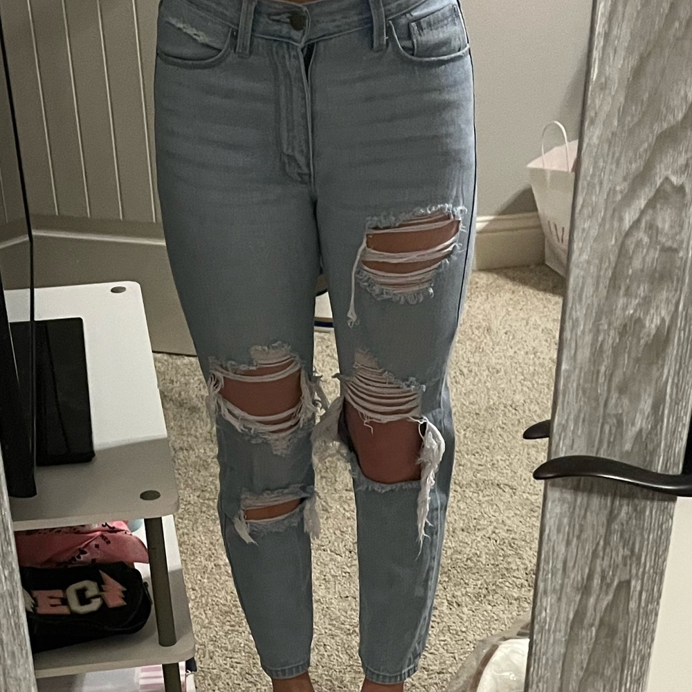 JBD light wash denim jeans